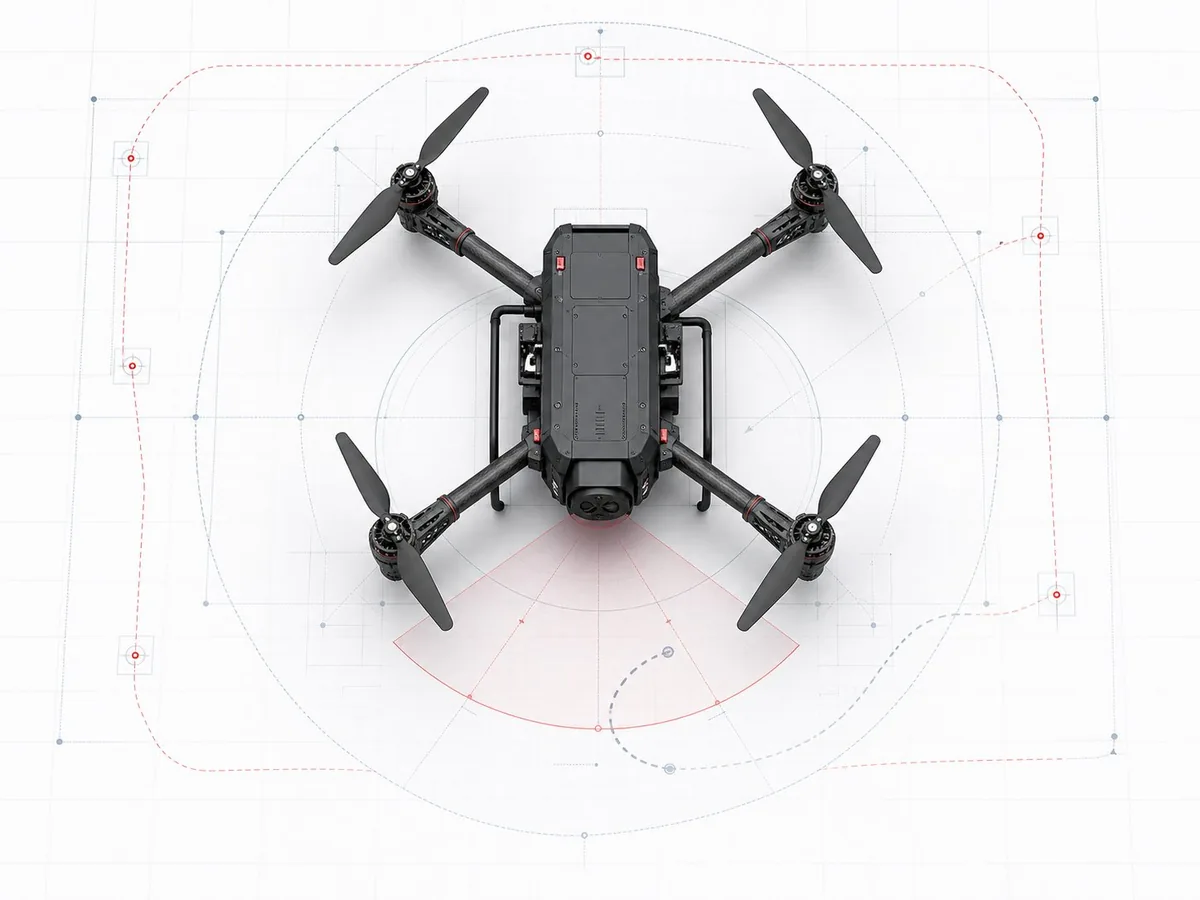 KX-2 Warden — A compact rapid-response UAV for close-range awareness and perimeter missions.